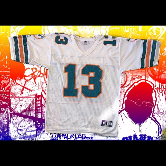 Retro Starter Miami Dolphins Dan Marino jersey - Picture 1 of 5